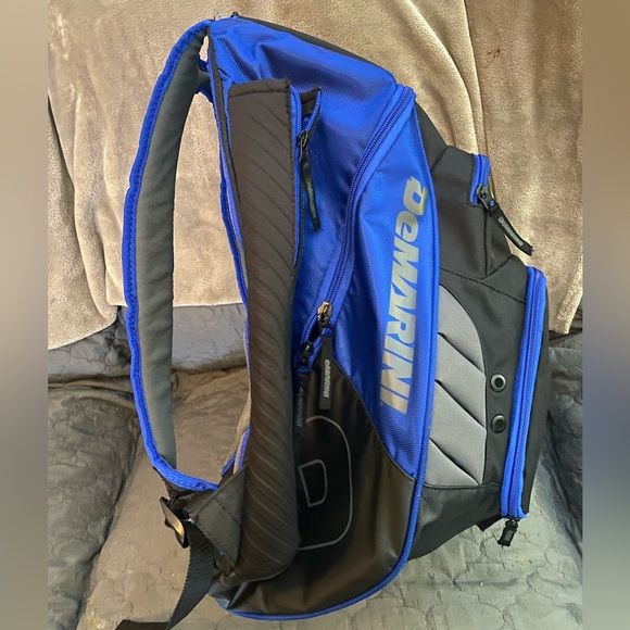 DeMarini Voodoo Rebirth Bat Equipment Pack Baseball Backpack Black